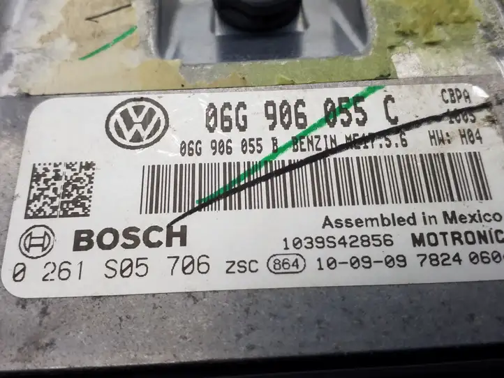 Volkswagen Jetta VI (2011 - 2018) 06G906055C Блок управления двигателем (ECU) — фото 3