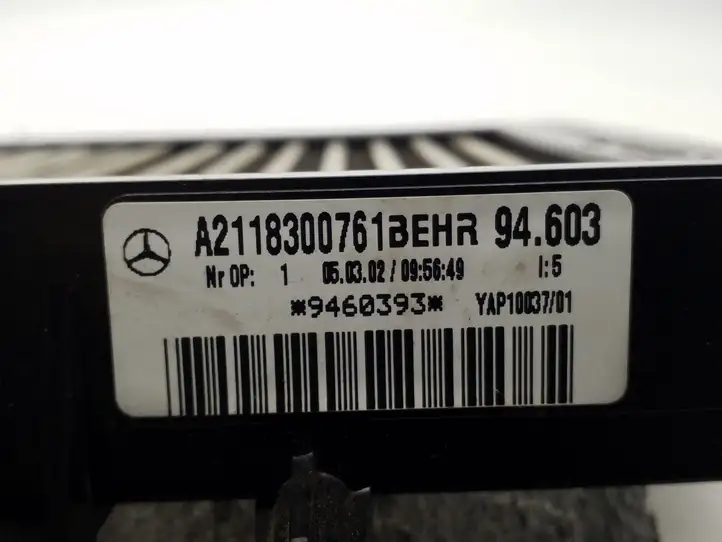 Mercedes-Benz E W211 (2002 - 2009) A2118300761 Электрический отопитель салона — фото 3