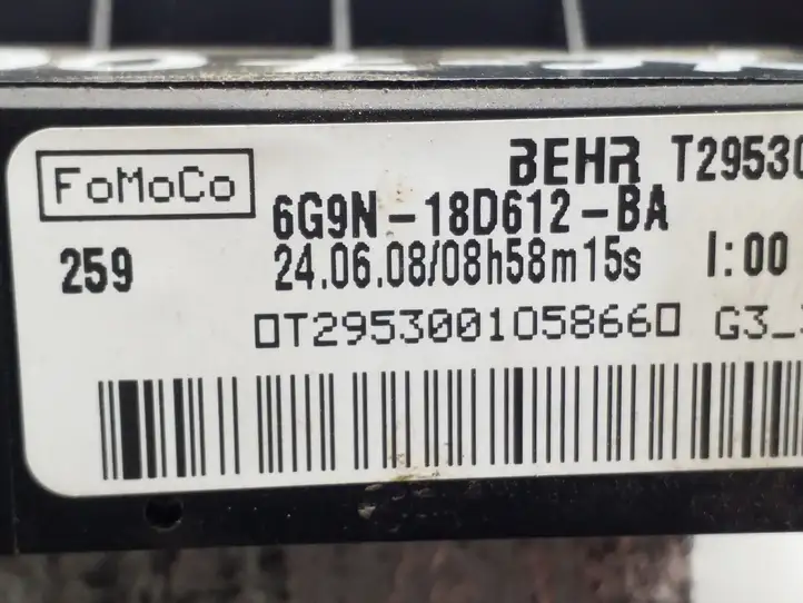 Volvo XC70 (2007 - 2013) 6G9N18D612BA Электрический отопитель салона — фото 3
