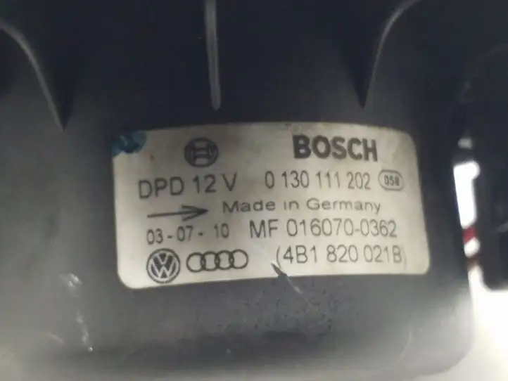 Audi A6 S6 C6 4F (2004 - 2008) 4B1820021B Вентилятор печки — фото 3