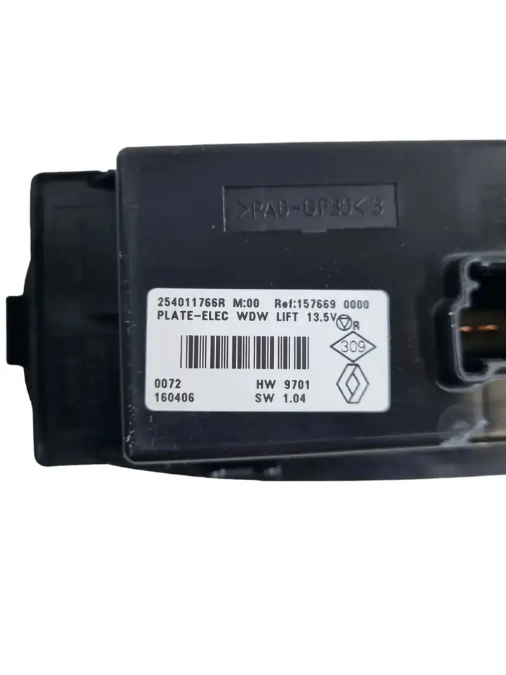 Renault Kadjar (2015 - 2018) 254011766R Блок кнопок стеклоподъемников — фото 4