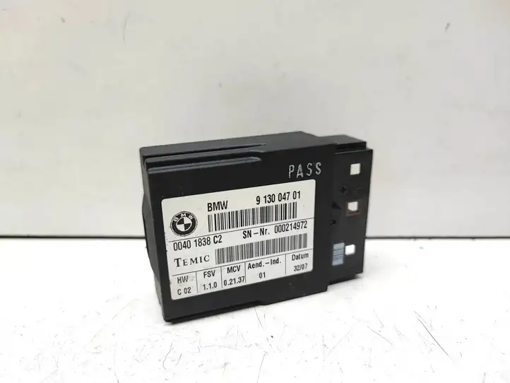 BMW 3 E92 E93 (2005 - 2014) 9130047 Реле предупреждения об ремнях безопасности — фото 1