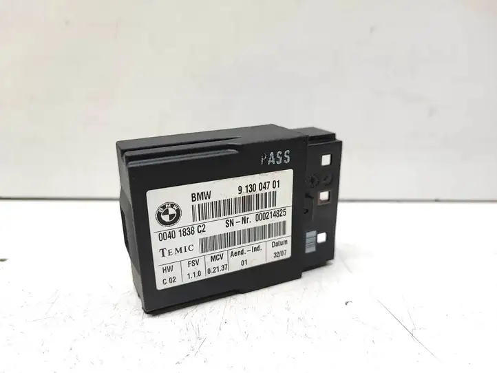 BMW 3 E92 E93 (2005 - 2014) 9130047 Реле предупреждения об ремнях безопасности — фото 1
