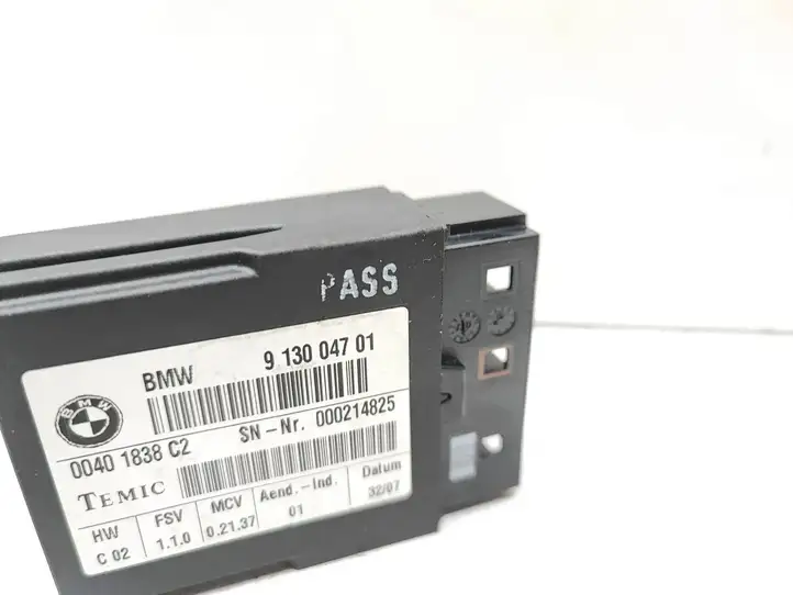 BMW 3 E92 E93 (2005 - 2014) 9130047 Реле предупреждения об ремнях безопасности — фото 2