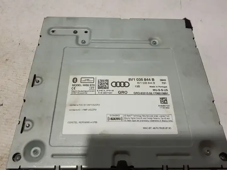Audi A3/S3 8V (2016 - 2020) 8V1035844B CD/DVD чейнджер — фото 2