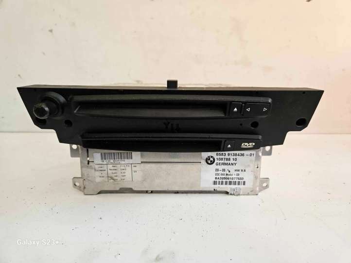 9138436 BMW 5 E60 E61 Navigacijos (GPS) CD/DVD skaitytuvas