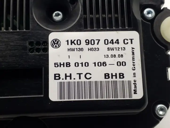 Volkswagen Touran I (2003 - 2010) 1K0907044CT Блок управления климат-контролем — фото 3