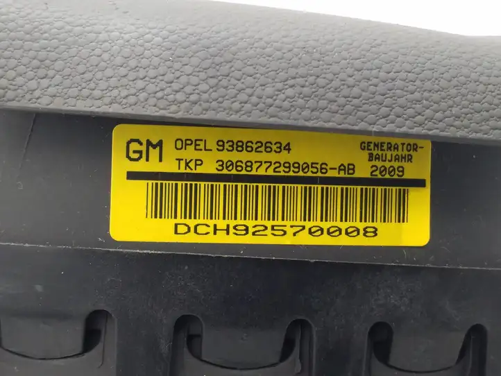 Opel Astra H (2004 - 2009) 93862634 Подушка безопасности руля — фото 3