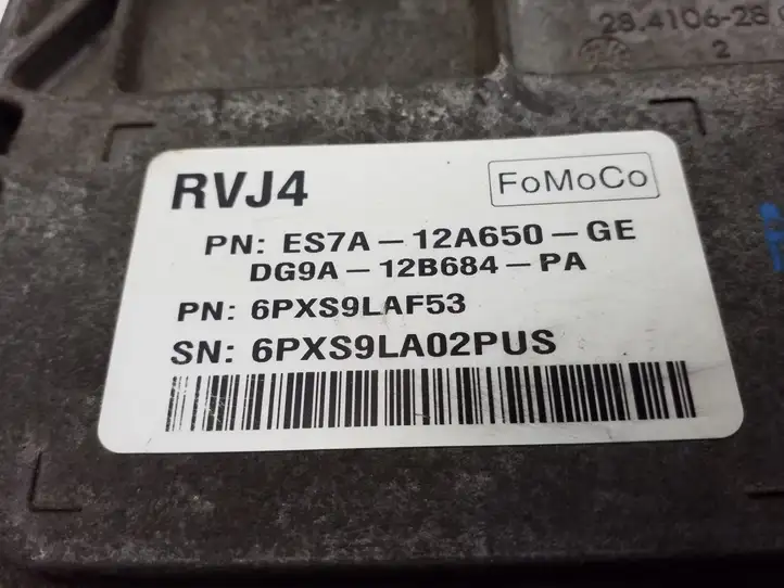 Ford Fusion II (2013 - ) ES7A12A650GE Блок управления двигателем (ECU) — фото 3