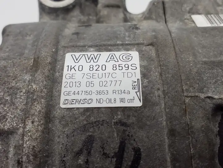 Volkswagen Jetta VI (2011 - 2018) 1K0820859S Компрессор (насос) кондиционера воздуха — фото 4