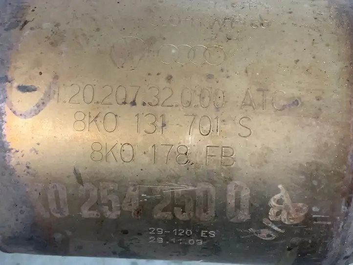 Audi A4 S4 B8 8K (2007 - 2011) 8K0131701S Катализатор / DPF / FAP — фото 4