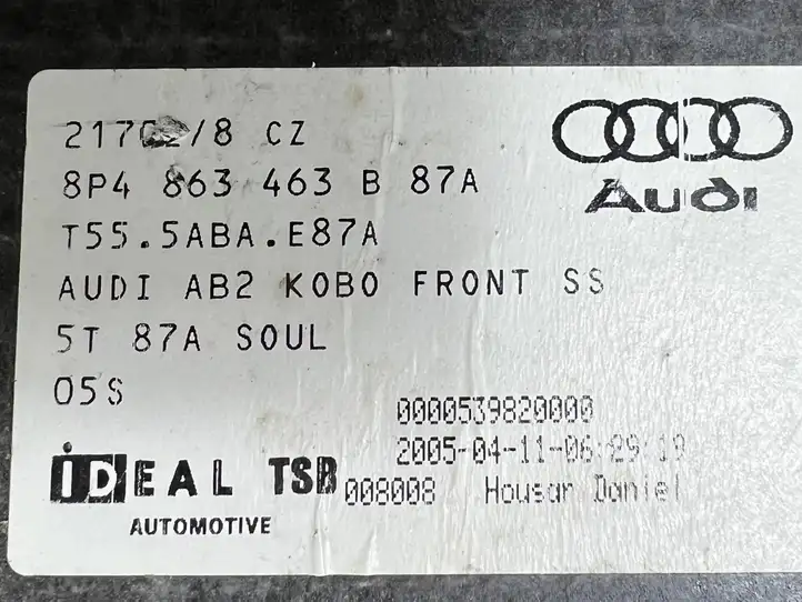 Audi A3/S3 8P (2004 - 2008) 8P4863463B Пол багажника — фото 3