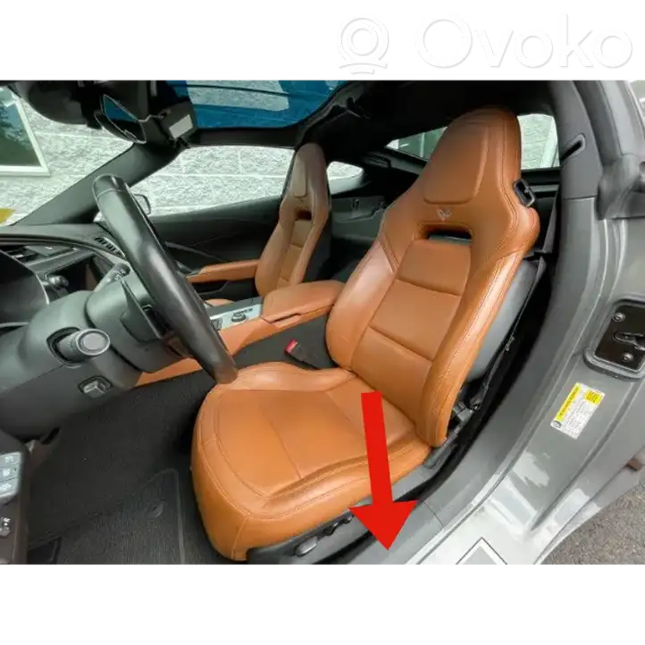 Chevrolet Corvette C7 (2014 - 2019) 22944852 Внутренняя отделка переднего порога — фото 1
