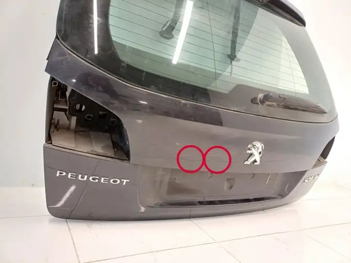 Peugeot 508 (2010 - 2014) 1611343280 Крышка багажника — фото 1