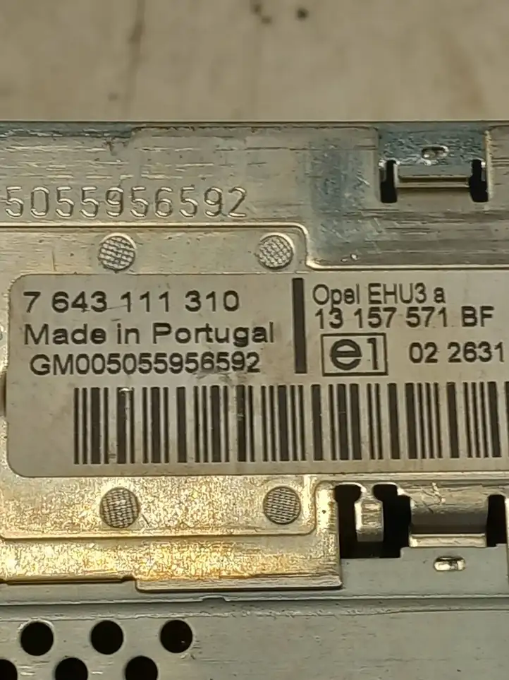 Opel Zafira B (2003 - 2006) 13157571 Магнитола / мультимедийная система — фото 5