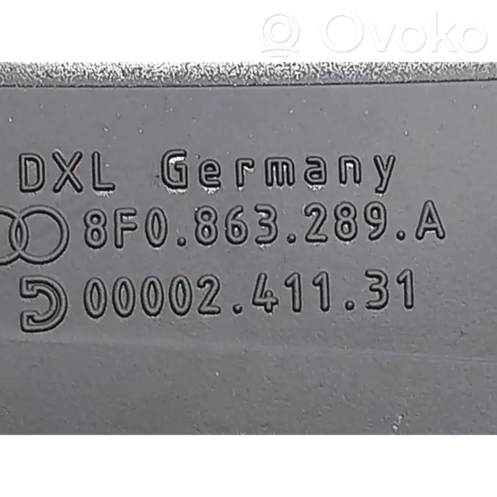 Audi A5 8T 8F (2007 - 2011) 8F0863289A Кнопка управления крышей — фото 6
