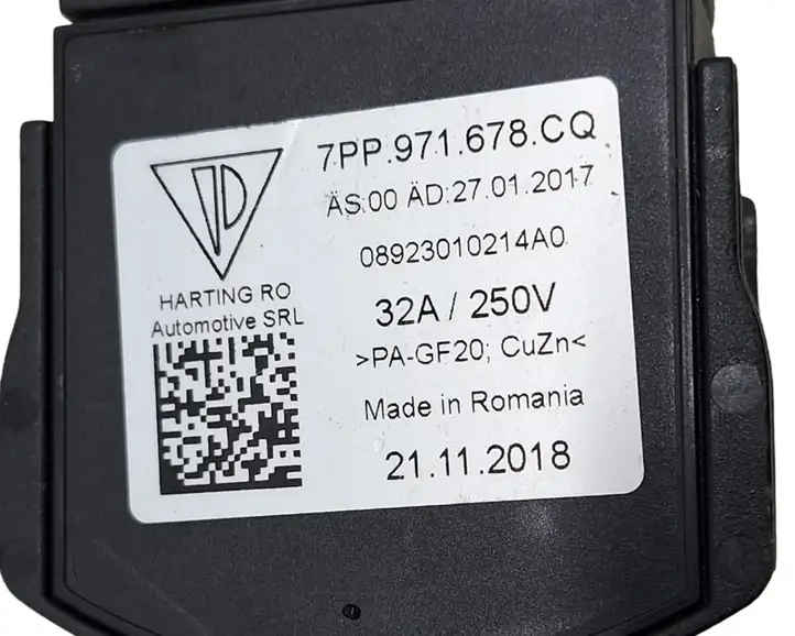 Audi e-tron (2018 - ) 7PP971678CQ Кабель для зарядки электромобилей — фото 8