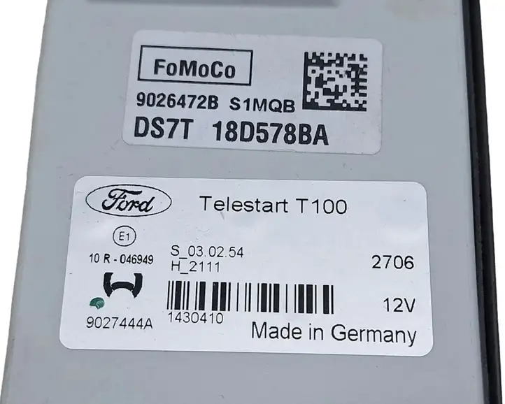 Ford Mondeo MK V (2014 - ) DS7T18D578BA Блок управления автономным отопителем — фото 6