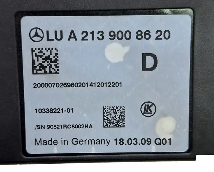 Mercedes-Benz CLS w257 (2018 - ) A2139008620 Прочие блоки управления — фото 6