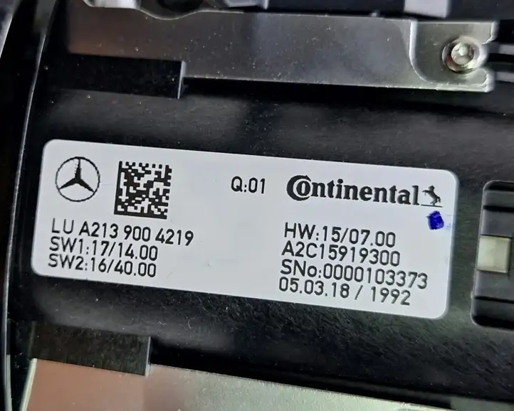 Mercedes-Benz CLS w257 (2018 - ) A2139004219 Контроллер мультимедийной системы — фото 3