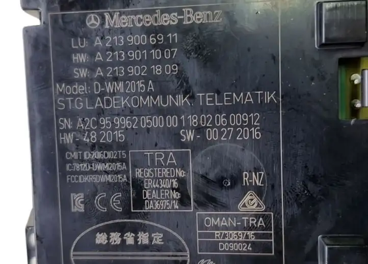 Mercedes-Benz CLS w257 (2018 - ) A2139006911 Модуль беспроводной зарядки — фото 6