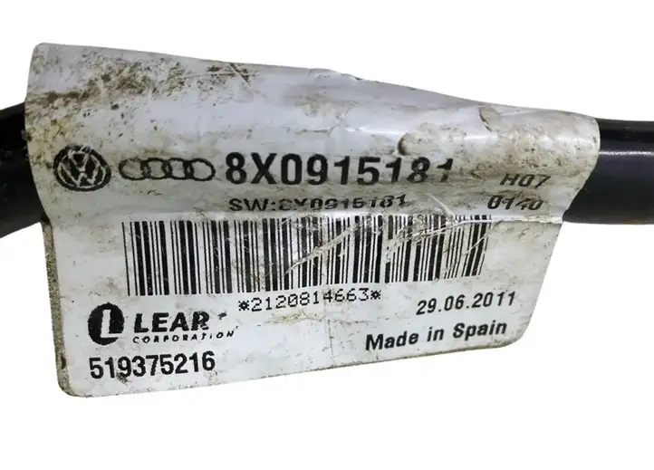 Audi A6 C7 (2011 - 2014) 8X0915181 Минусовой провод аккумулятора — фото 6
