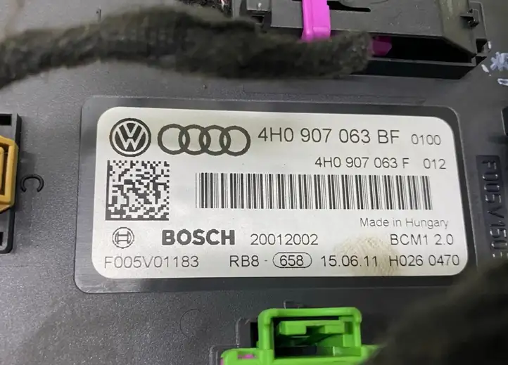 Audi A6 C7 (2011 - 2014) 4H0907063BF Модуль комфорта — фото 6