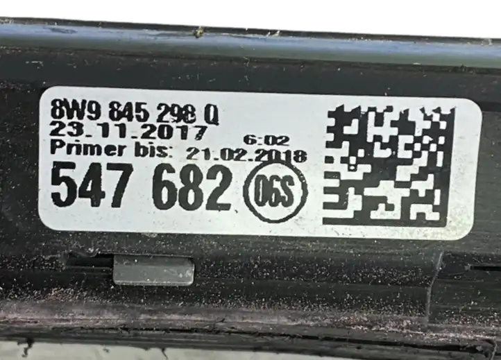Audi A4 S4 B9 (2015 - 2019) 8W9845298Q Заднее боковое стекло — фото 6