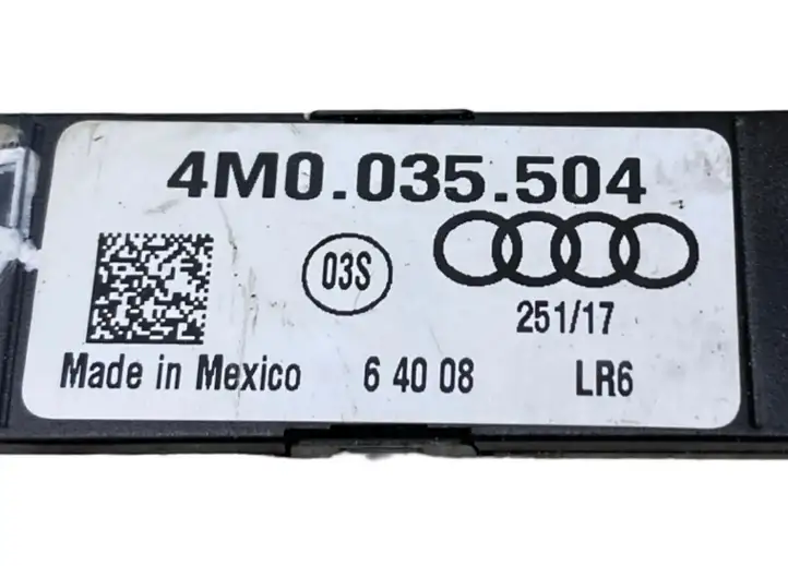 Audi A4 S4 B9 (2015 - 2019) 4M0035504 Усилитель антенны — фото 5