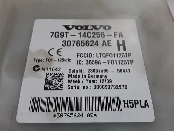 Volvo V70 (2007 - 2013) 30765624AE Модуль комфорта — фото 2