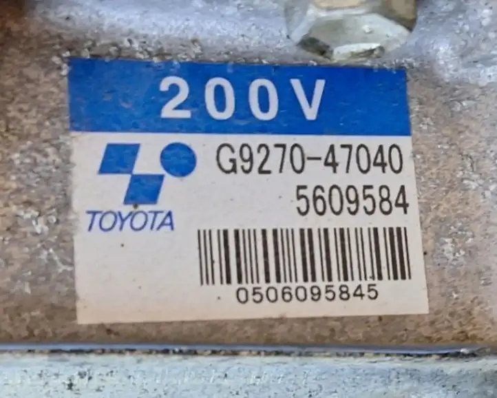 Toyota Prius (XW20) (2003 - 2009) G927047040 Инвертор напряжения — фото 10