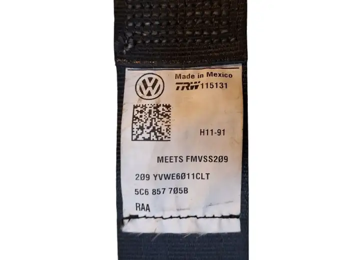 Volkswagen Jetta VI (2011 - 2018) 5C6857705B Комплект подушек безопасности — фото 3