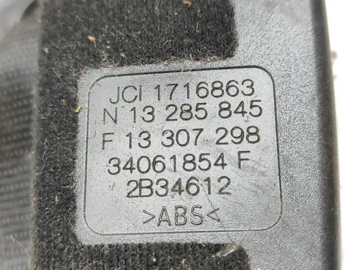 Opel Meriva B (2010 - 2014) 13307298 Задний ремень безопасности — фото 3