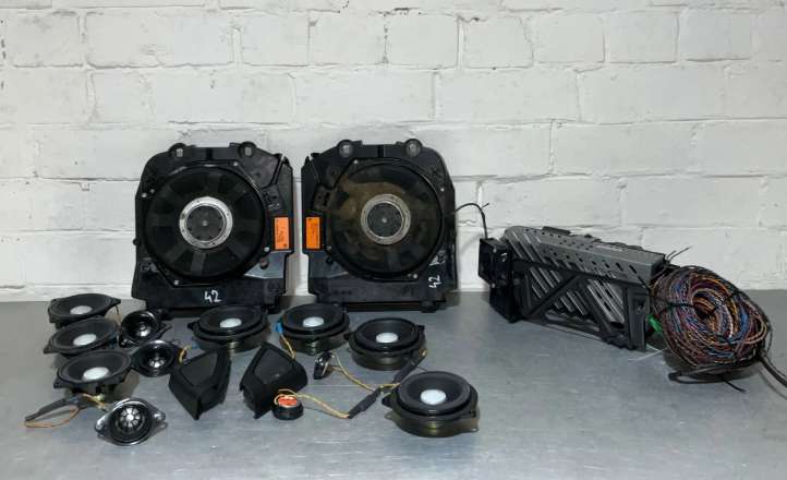 9243496 BMW 5 F10 F11 Garso sistemos komplektas