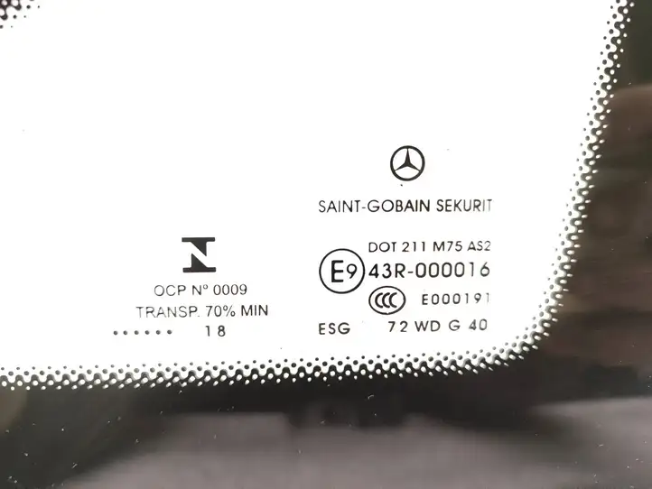 Mercedes-Benz Vito W447 (2014 - ) 43R000016 Треугольное стекло кузова — фото 3