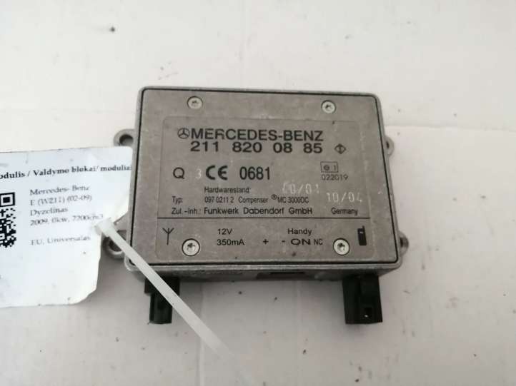 A2118200885 Mercedes-Benz E W211 Antenos stiprintuvas