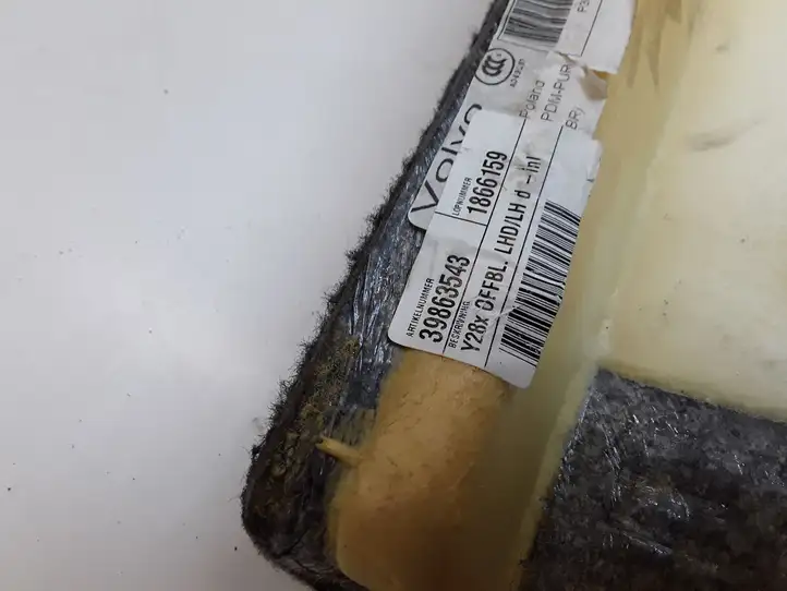 Volvo V70 (2007 - 2013) 39863543 Передний коврик салона — фото 3