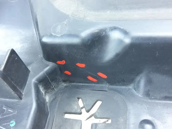 Toyota ProAce City (2016 - ) 9808276880 Дефлектор воздуха — фото 4