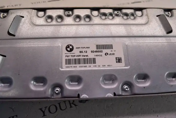 BMW X3 F25 (2010 - 2017) 9248552 Усилитель звука — фото 9