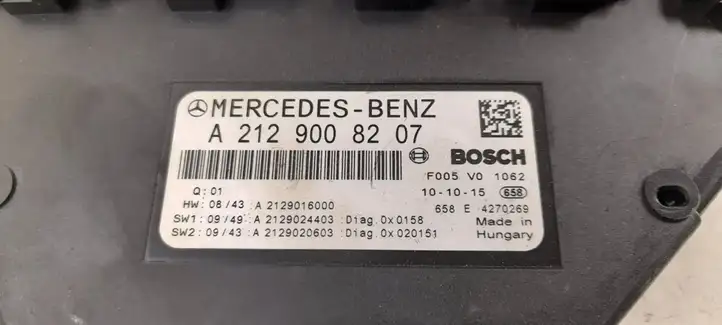 Mercedes-Benz C W204 (2007 - 2014) Блок предохранителей (комплект) — фото 6
