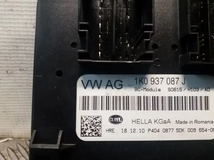 Skoda Octavia Mk2 (1Z) (2004 - 2013) 1K0937087J Модуль комфорта — фото 2