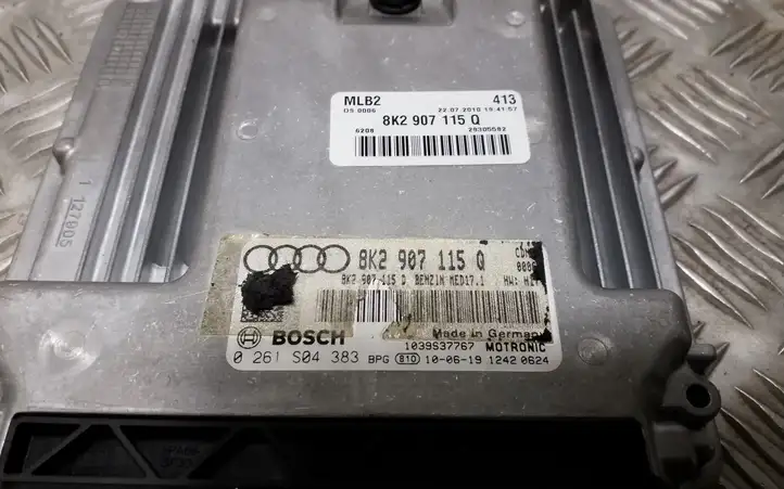 Audi A5 8T 8F (2007 - 2011) 8K2907115Q Блок управления двигателем (ЭБУ) — фото 1