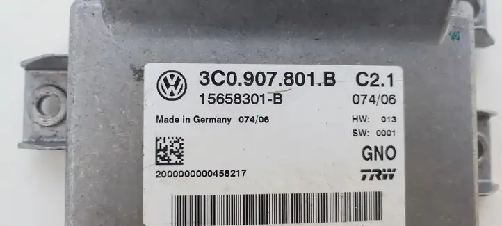 Volkswagen PASSAT B6 (2005 - 2010) 3C0907801B Блок управления стояночным тормозом — фото 4