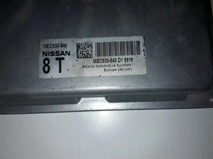 Nissan Note (E11) (2006 - 2014) Блок управления двигателем (ЭБУ) — фото 2