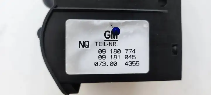 Opel Astra G (1998 - 2004) 09181045 Включатель фонарей — фото 5