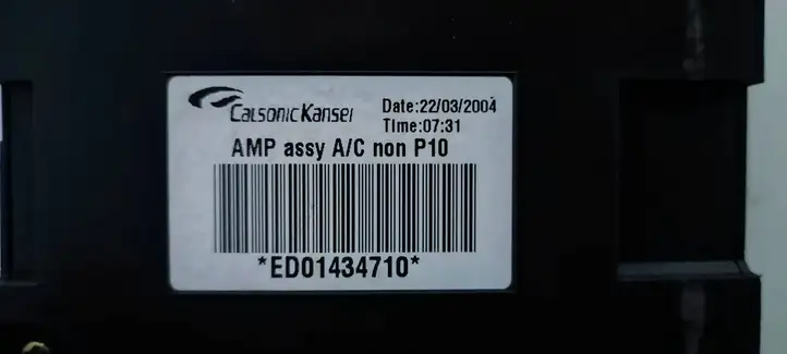 Nissan Almera (2000 - 2006) ED01434710 Прочие блоки управления — фото 4