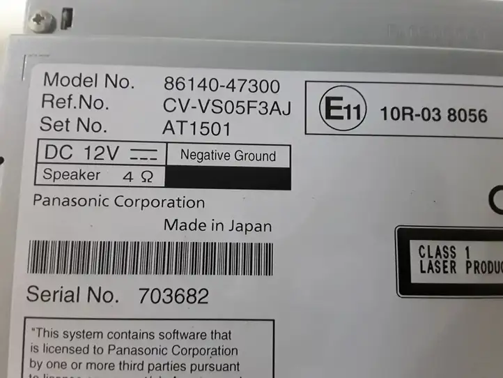 Toyota Prius Prime (2017 - ) 8614047300 Магнитола / мультимедийная система — фото 2