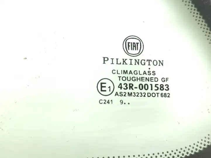 Fiat 500 (2008 - 2015) 43R001583 Заднее боковое стекло — фото 3