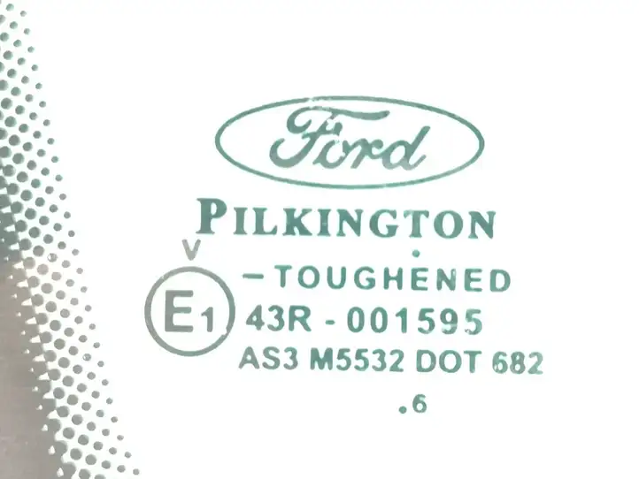 Ford S-MAX (2010 - 2015) 43R001595 Заднее боковое стекло — фото 3