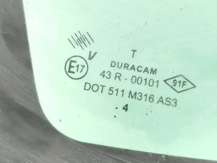 Dacia Duster (2010 - 2017) 43R00101 Заднее боковое стекло — фото 3